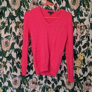 Ralph Lauren cable knit sweater